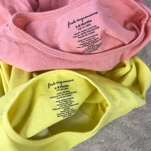 First Impressions Shirt Bundle Bunny Rabbit Heart - Picture 6 of 6